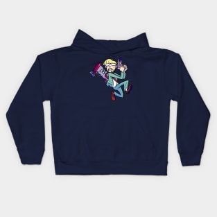 EB-Space Fighting Guy Jeff Kids Hoodie